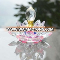 Crystal Glass Perfume Bottle Wholesale Small 10ml Beautiful Luxury Empty Crystal Glass Perfume Bottles for Sale Custom