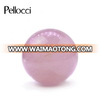 Natural rose crystal ball for decoration