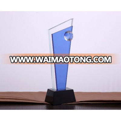 free logo customized new design crystal award