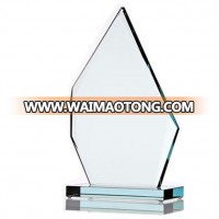 simple blank glass award